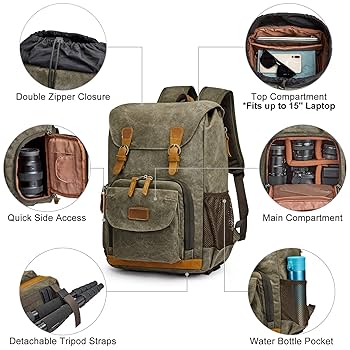 【美品】[Bellstone] カメラバッグ 一眼レフ カメラリュック 2気室 Bellstone］カメラバッグ 一眼レフ カメラリュック 2気室 大容量